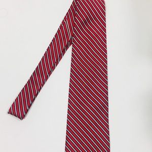 Brooks Brothers Red Striped Silk Tie